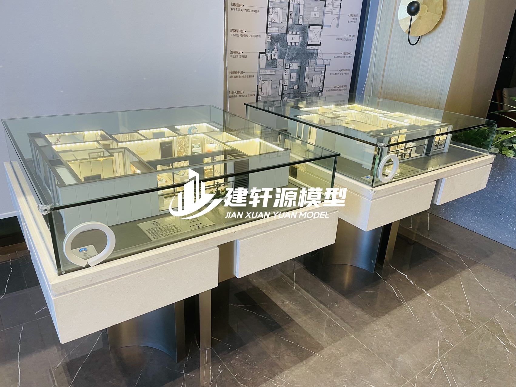 西乡中梁地产户型模型制作